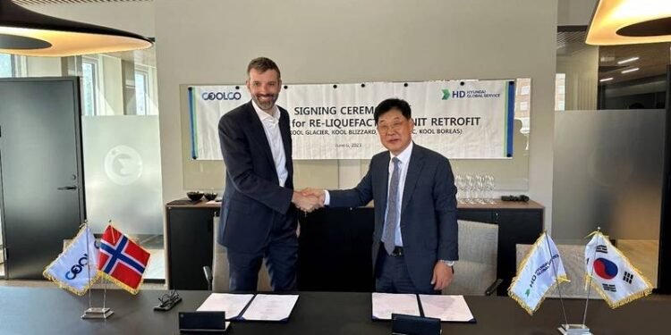 CoolCo to Retrofit Boil-off Reliquefaction Units for Improved CII Performance