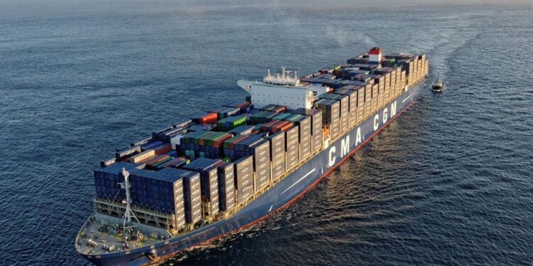 CMA CGM Bonds Drop to Record as Weak Freight Rates Squeeze Profits cma cgm containership