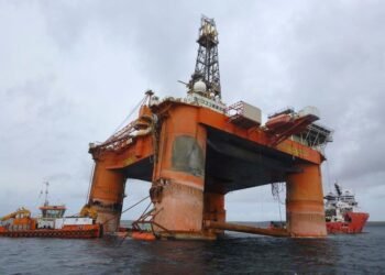 Transocean Winner Ready for Its Lift