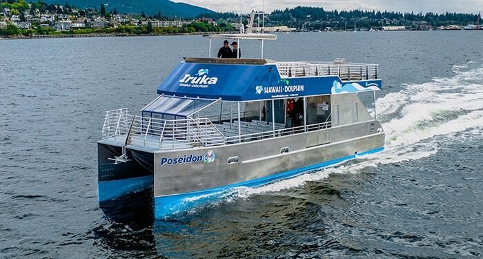 Hawaii Dolphin tour boat