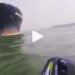 WATCH: Dumbass Jetskier Nearly Crushed by Giant Ship