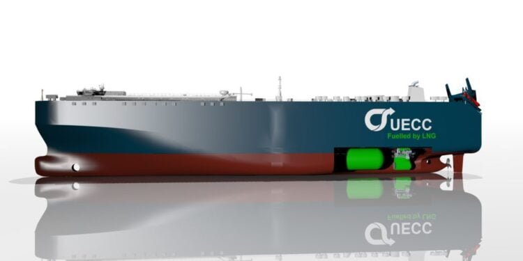 World’s First LNG-Powered Car Carrier Delivered