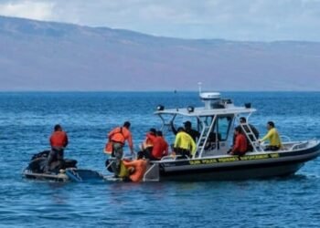 U.S. Navy Salvage Divers Help Search for Maui Fire Victims
