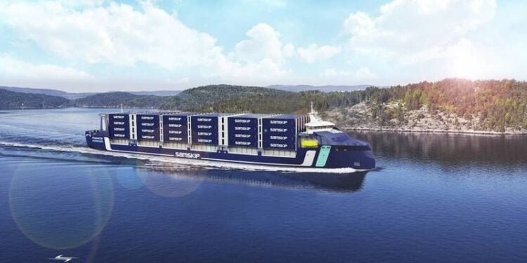 ABB's Power, Propulsion, and Automation for Samskip's Hydrogen-powered Container Ships