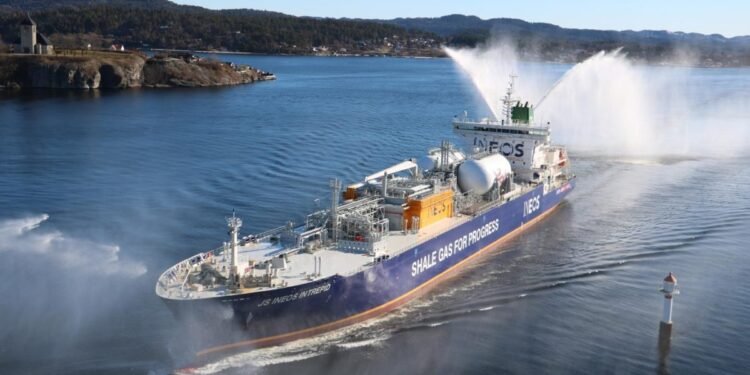 First Ethane Carrier Departs US Gulf