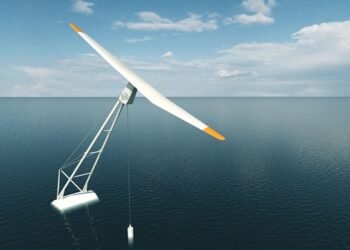 TouchWind floating wind concept
