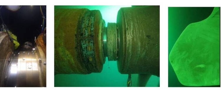 AEGIR-Marine and UPE Conduct Major Stern Tube and Propeller Repair Job
