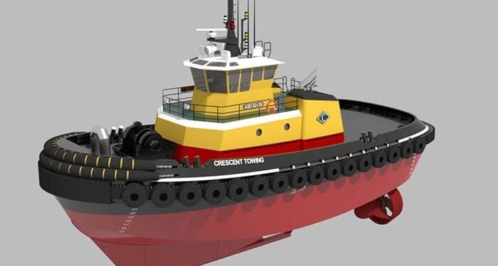Crescent Towing newbuild tugboat