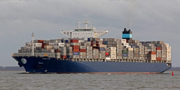 Maersk Line Ship Runs Aground in Suez Canal