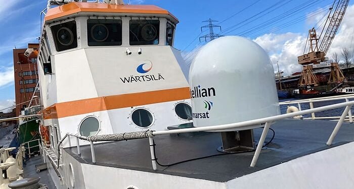 Wärtsilä ANCS floating laboratory ship Ahti