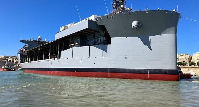 ESB 4 at Palumbo Shipyard Malta