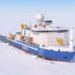VIDEO CLIP: Japanese icebreaking research study vessel job continues Icebreaking research vessel