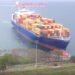 That Time a Huge Containership Ran Straight Into a Hong Kong Football Field Hansa Constitution Container-Ship Grounding Incident Hong Kong