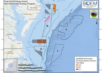Central Atlantic Wind Energy Areas (WEAs)