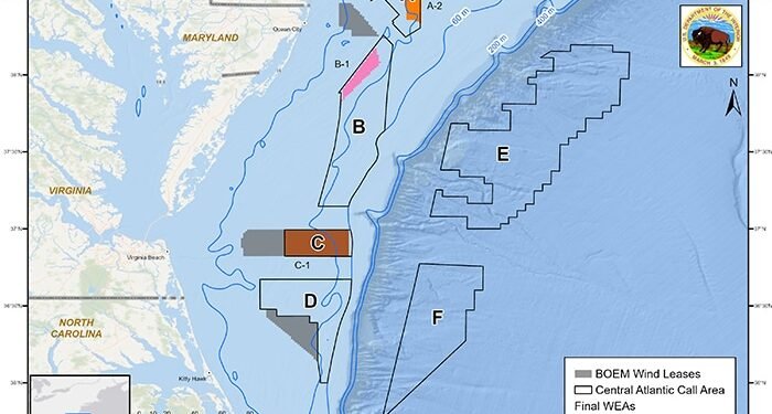 Central Atlantic Wind Energy Areas (WEAs)