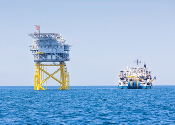 PHOTO: First U.S. Offshore Wind Substation Stands Tall