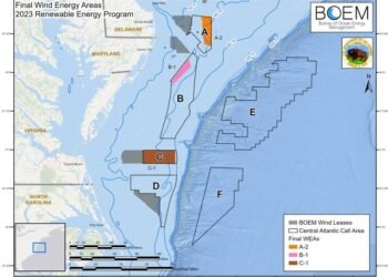 BOEM Announces Three Final Wind Energy Areas Offshore Delaware, Maryland, and Virginia