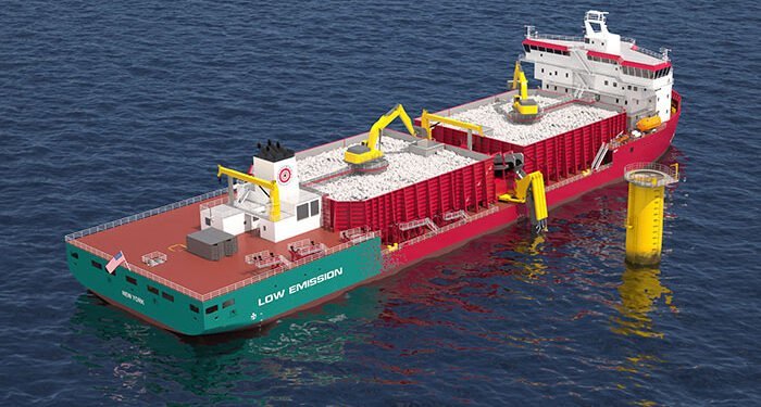 GLDD subsea rock installer vessel