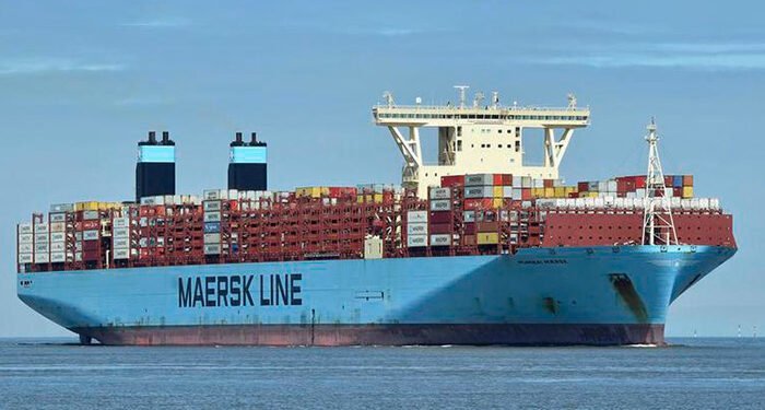 Maersk Mumbai aground