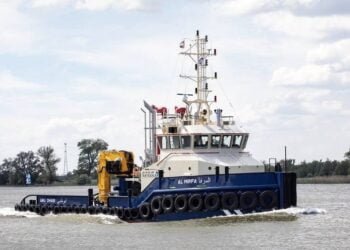 Damen Delivered New Workboat for SAFEEN Group