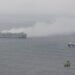 Fire could have broken out in battery of one of EVs on board carrier