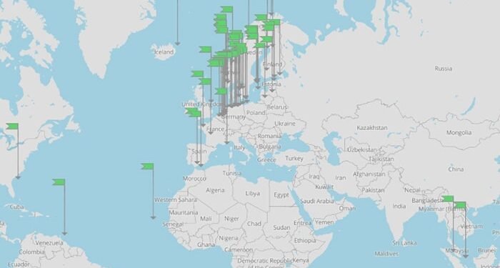 bio-LNG availability map