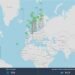SEA-LNG: Bio-LNG now obtainable in 70 ports worldwide bio-LNG availability map