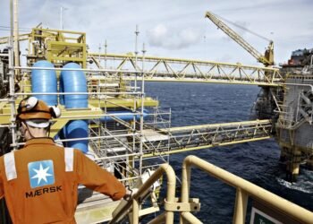 maersk oil sale