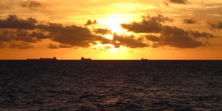 Oil Tankers Carrying U.S. Crude in Limbo Off Venezuela