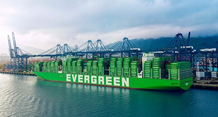 Evergreen Marine ship