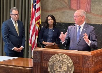 Remarks at Lower Mississippi River channel deepening check presentation