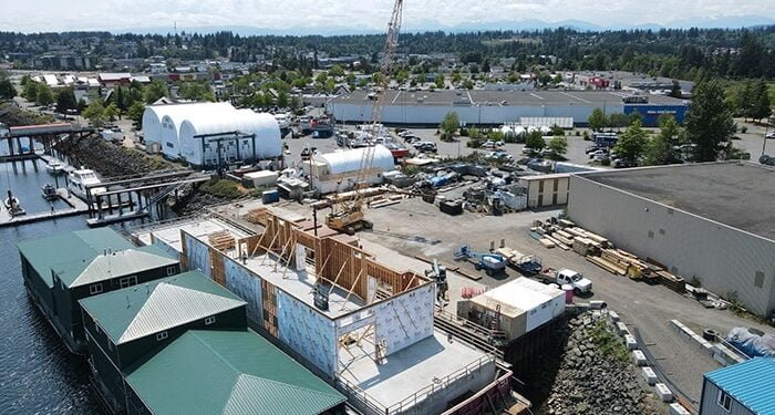 floating tugboat base