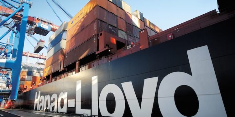 hapag-lloyd containership
