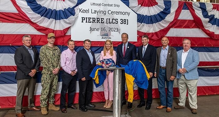 Keel laying of final Independence-variant LCS