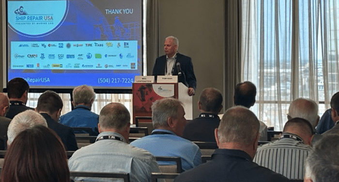 Ship Repair USA drew nearly 250 attendees to New Orleans