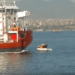 WATCH: Cargo Ship Hits Small Boat in Gulf of Izmit