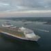 Drone View of World’s Largest Cruise ship – Harmony of the Seas Drone View of World’s Largest Cruise ship – Harmony of the Seas