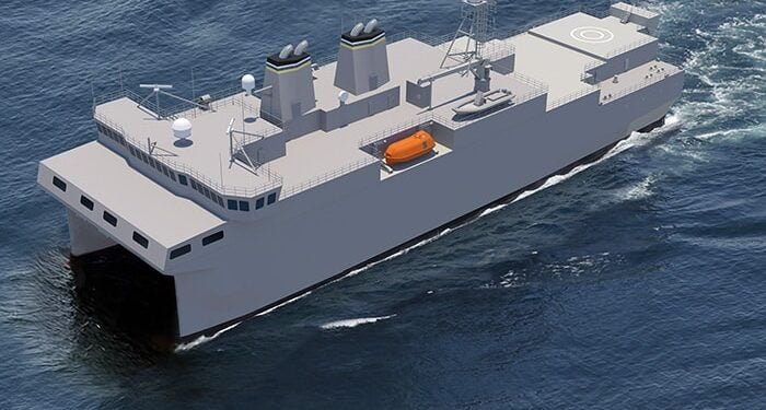 Austal LimitedT-AGOS vessel rendering