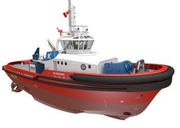 methanol-fueled escort tug