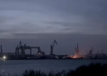 Ukraine Strikes Another Naval Shipyard in Russian-Occupied Crimea