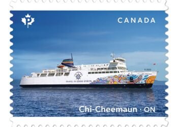 Canadian ferry stamps