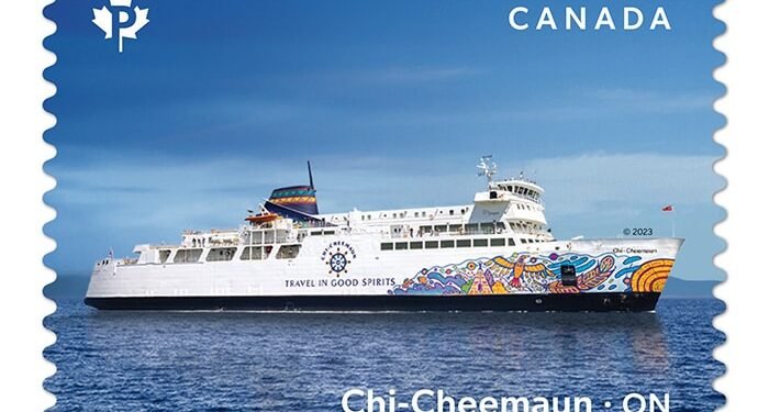 Canadian ferry stamps