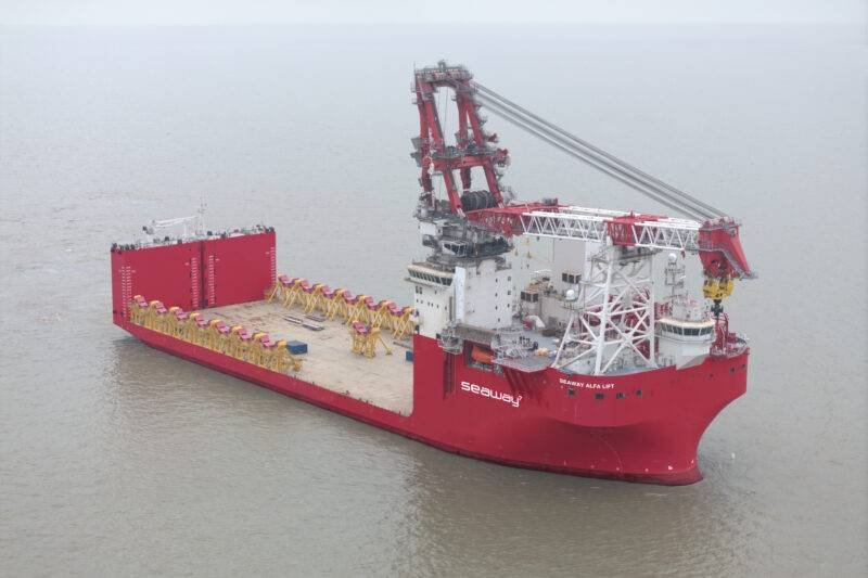 Subsea 7's New Semi-Submersible Vessel Equipped For XXL Offshore Wind ...