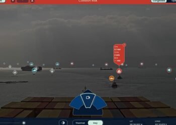 Orca AI situational awareness data presented on screen