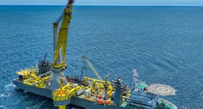 South Fork Wind installation vessel