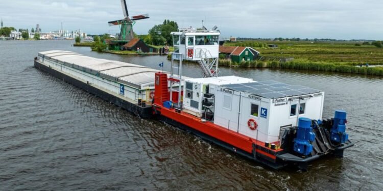 VIDEO: Kotug begins zero-emission barging Cargill cocoa-beans zero-emission barging operation