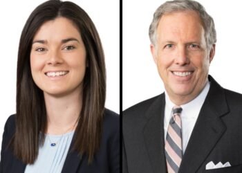 Sara Kuebel and Grady Hurley of Jones Walker