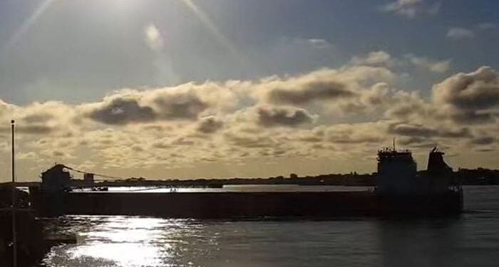 Mark W. Barker aground