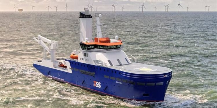 Damen Wins Order to Build Vessel for Taiwan Offshore Wind Market