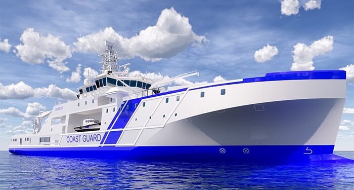 Finnish Border Guard vessel rendering